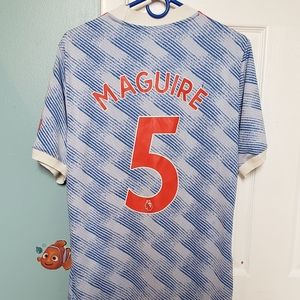 NWT Harry Maguire - Manchester United Authentic Player Away Jersey  21-22